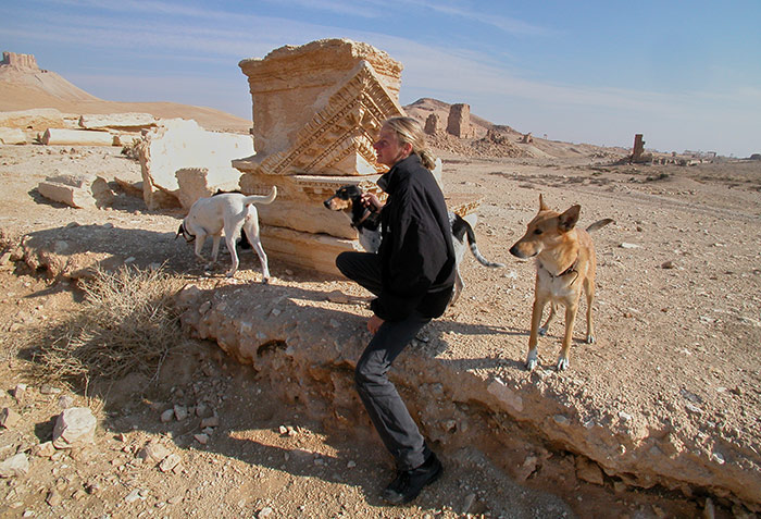 Steffi und die Hunde